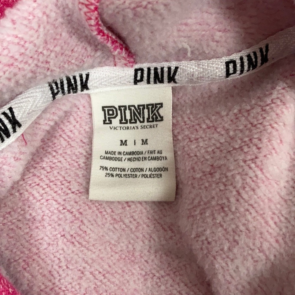 PINK Victoria’s Secret Pink Hoodie Sweatshirt Med - Picture 11 of 11